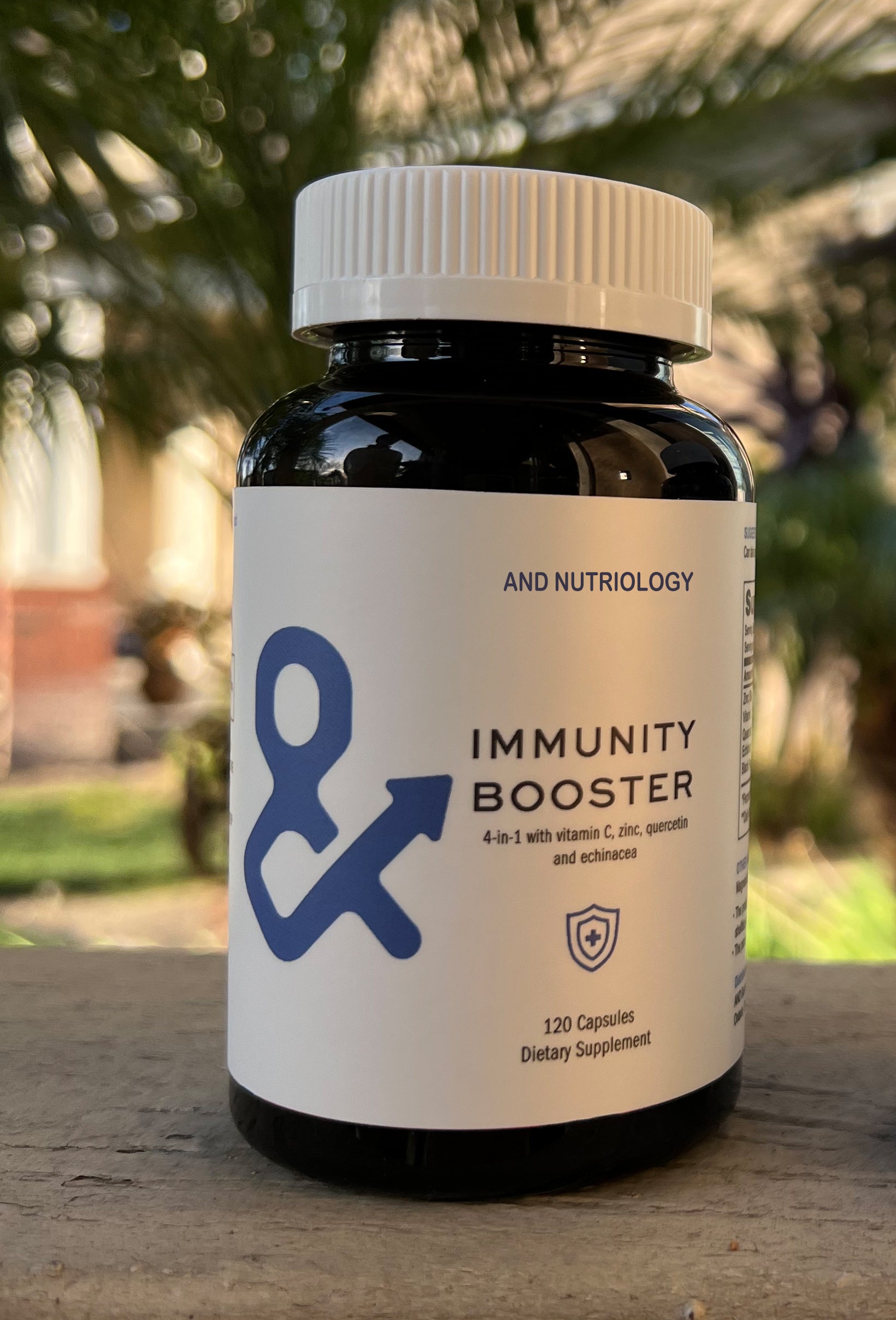 Immunity Booster - 4-in-1 with Vitamin C, Zinc, Quercetin and Echinacea